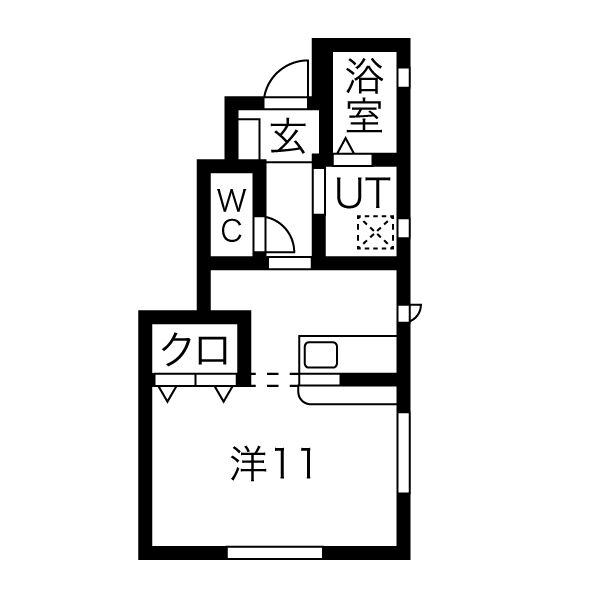 （日）パークハイム　A   101