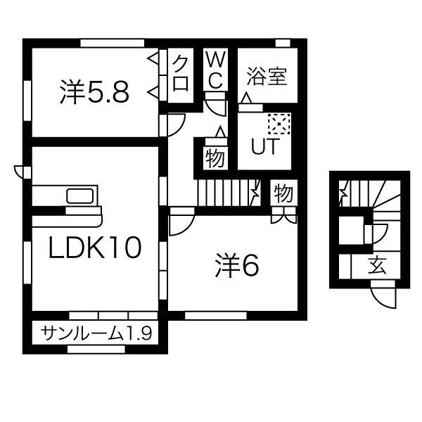 （日）パークハイム　Ｂ   201