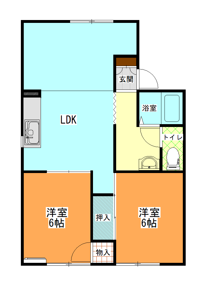 セジュール塩野  Ｂ棟   103