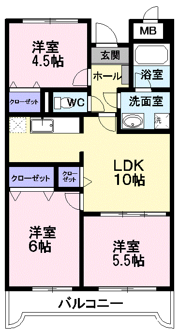 アビタシオンＩ・Ｓ・Ｙ   305